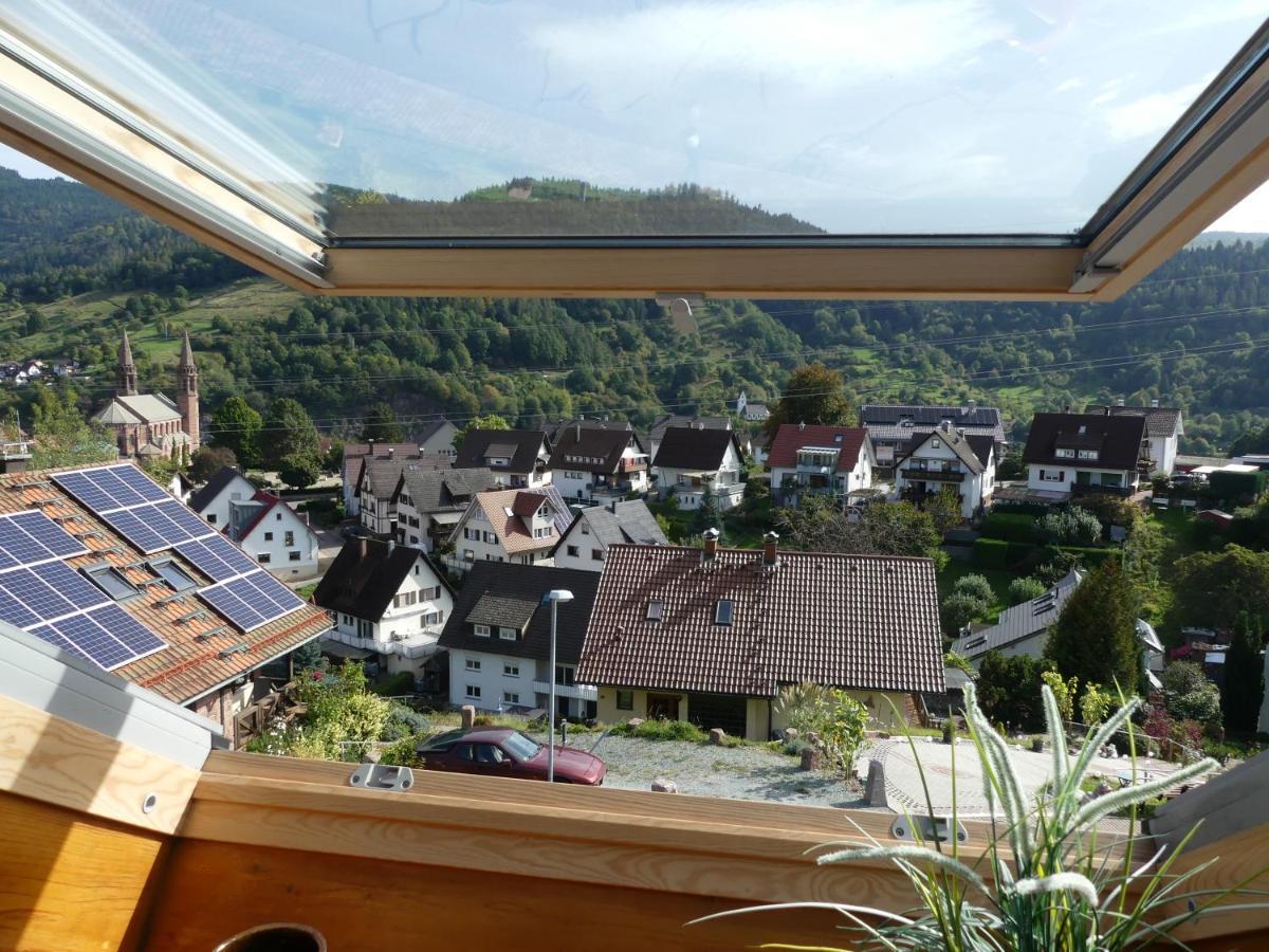 Ferienwohnungen Sonnenhalde Mit Schoener Aussicht Forbach Esterno foto