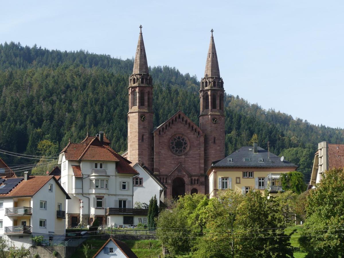 Ferienwohnungen Sonnenhalde Mit Schoener Aussicht Forbach Esterno foto